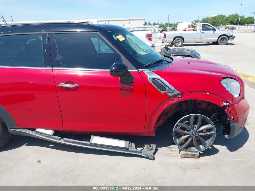 2013 Mini Countryman Cooper S VIN: WMWZC3C5XDWP21644 Lot: 39179872