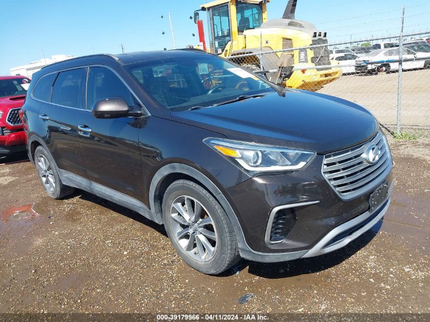 2017 Hyundai Santa Fe Se VIN: KM8SMDHF1HU184085 Lot: 39179966