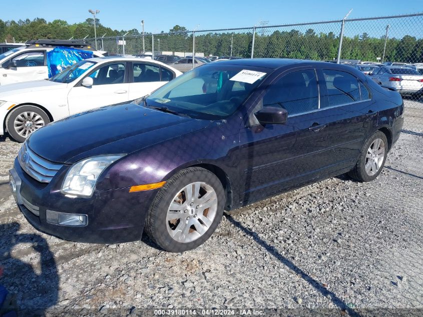 2007 Ford Fusion Sel VIN: 3FAHP08Z57R173644 Lot: 39180114