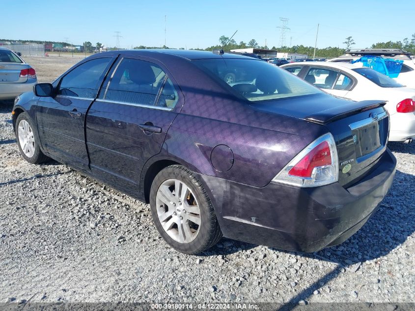 2007 Ford Fusion Sel VIN: 3FAHP08Z57R173644 Lot: 39180114