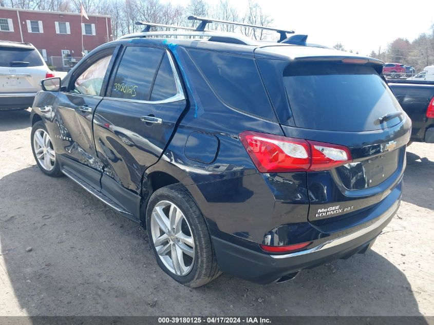 2020 Chevrolet Equinox Awd Premier 2.0L Turbo VIN: 3GNAXYEX3LS501442 Lot: 39180125