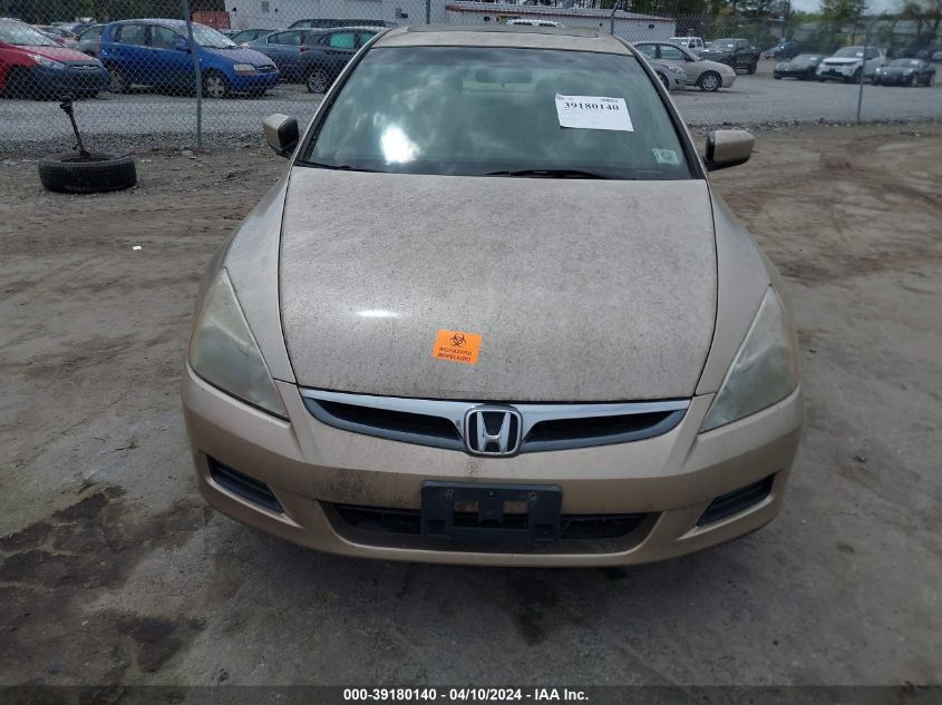 1HGCM56786A167696 | 2006 HONDA ACCORD