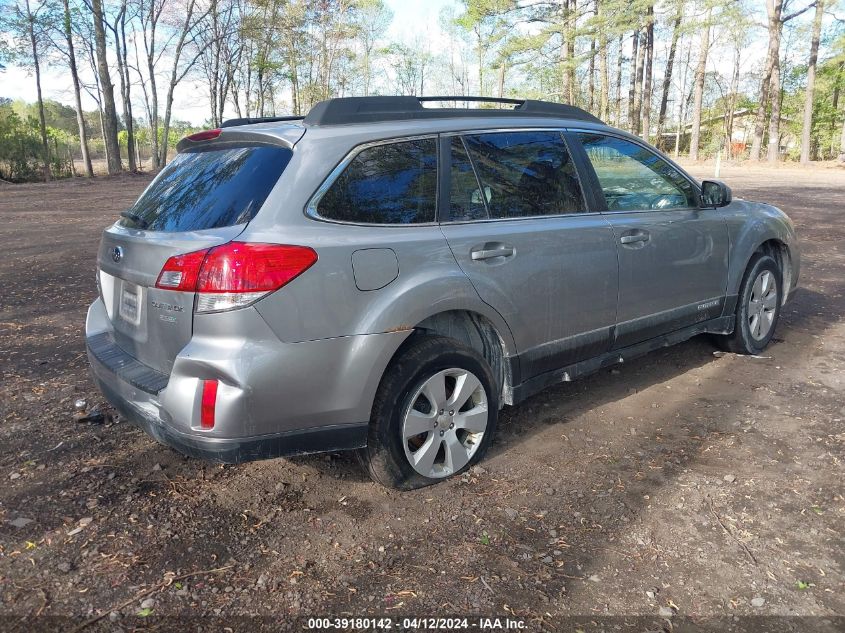 2011 Subaru Outback 2.5I Premium VIN: 4S4BRBCC3B3363874 Lot: 39180142