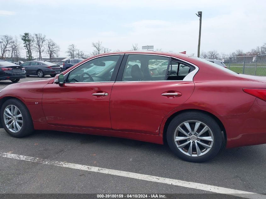 JN1BV7ARXEM681867 | 2014 INFINITI Q50