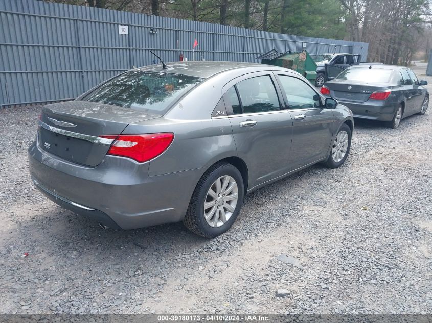 1C3CCBCG5DN507708 | 2013 CHRYSLER 200