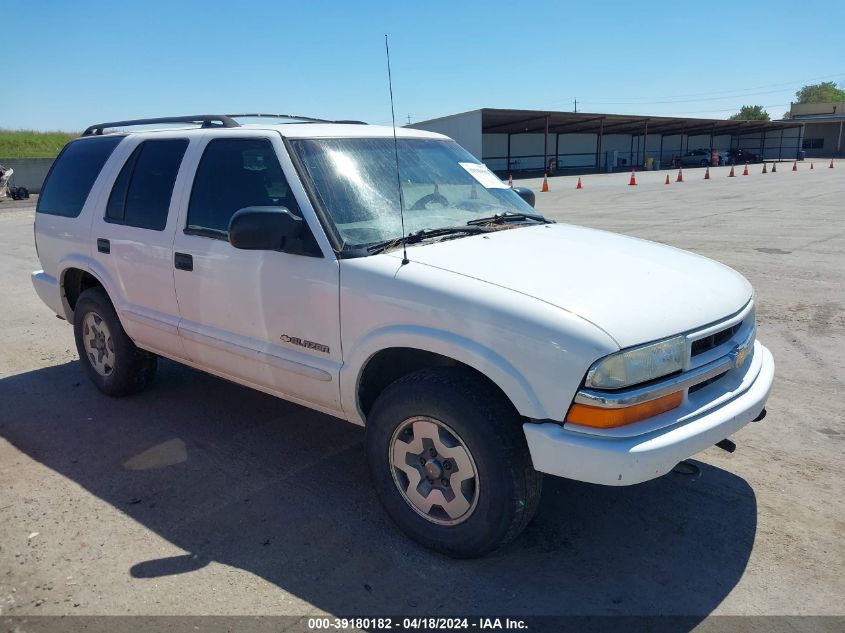 2004 Chevrolet Blazer Ls VIN: 1GNDT13X34K165694 Lot: 39180182