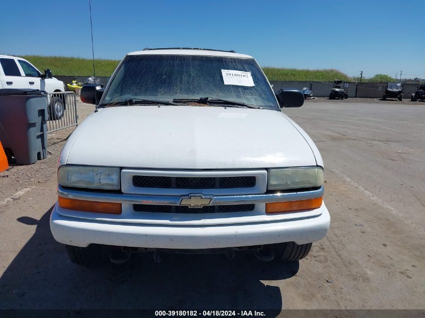 2004 Chevrolet Blazer Ls VIN: 1GNDT13X34K165694 Lot: 39180182