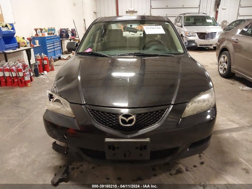 2006 Mazda Mazda3 I VIN: JM1BK12F861422269 Lot: 39180210