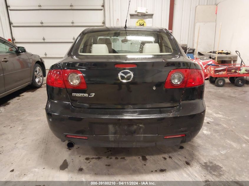 2006 Mazda Mazda3 I VIN: JM1BK12F861422269 Lot: 39180210