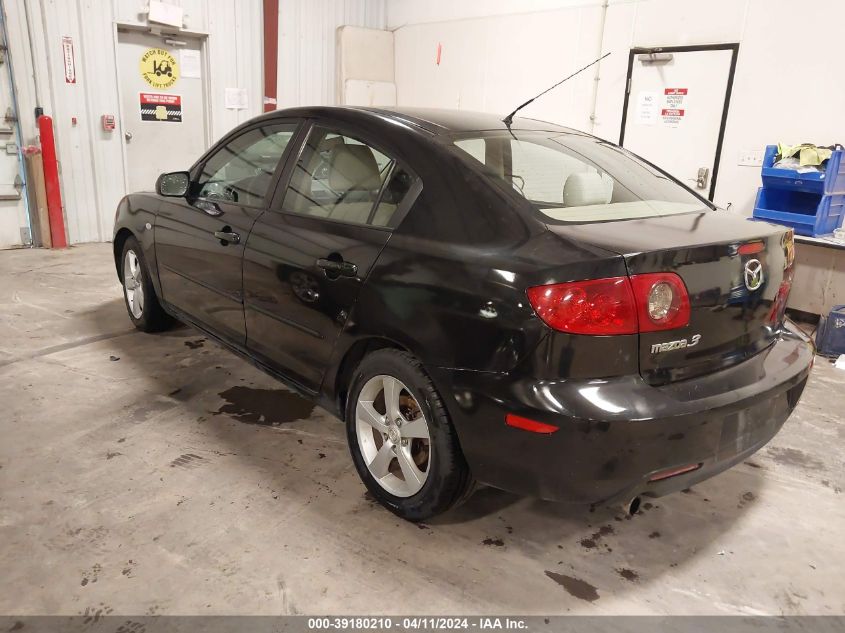 2006 Mazda Mazda3 I VIN: JM1BK12F861422269 Lot: 39180210