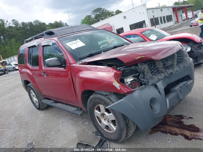 2007 Nissan Xterra S VIN: 5N1AN08U67C504571 Lot: 39180229