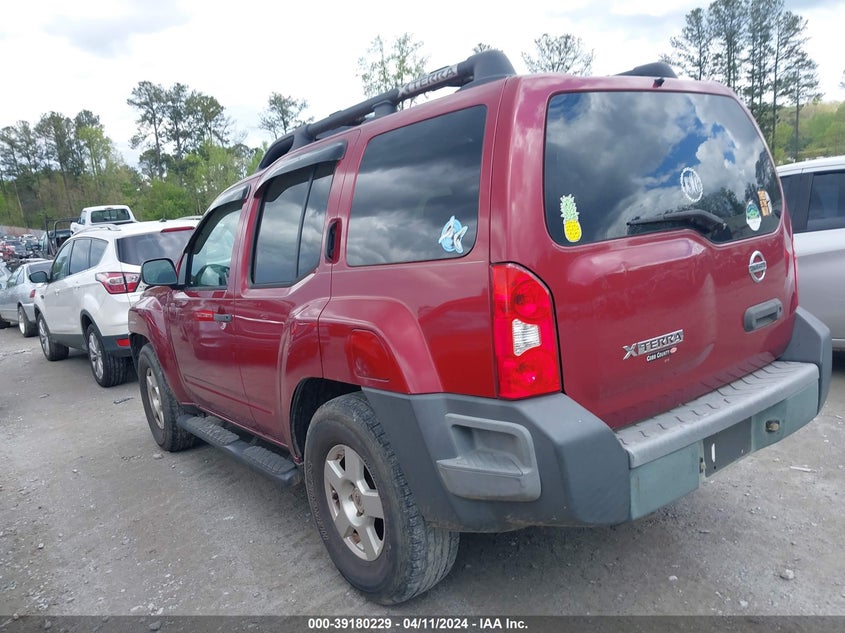 2007 Nissan Xterra S VIN: 5N1AN08U67C504571 Lot: 39180229