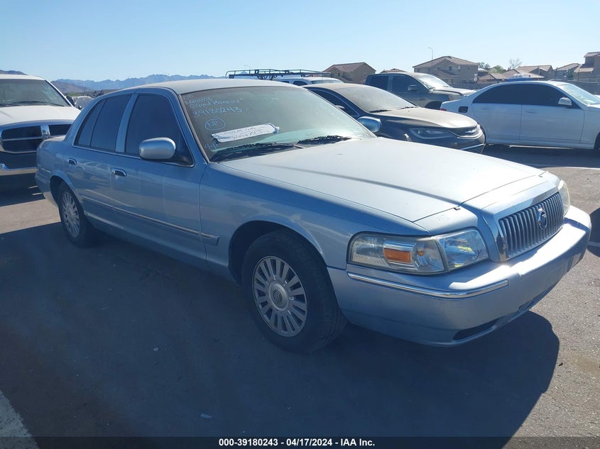 2008 Mercury Grand Marquis Ls VIN: 2MEHM75V08X600615 Lot: 39180243