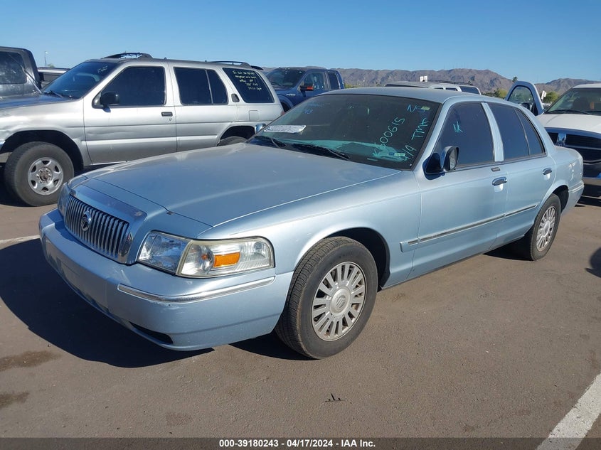 2008 Mercury Grand Marquis Ls VIN: 2MEHM75V08X600615 Lot: 39180243