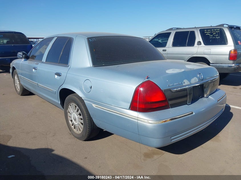 2008 Mercury Grand Marquis Ls VIN: 2MEHM75V08X600615 Lot: 39180243