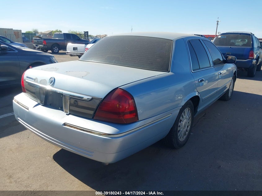 2008 Mercury Grand Marquis Ls VIN: 2MEHM75V08X600615 Lot: 39180243