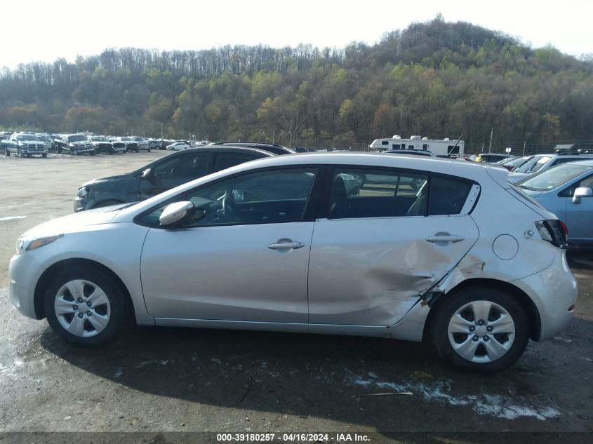 2017 Kia Forte Lx VIN: KNAFK5A80H5719525 Lot: 39180257