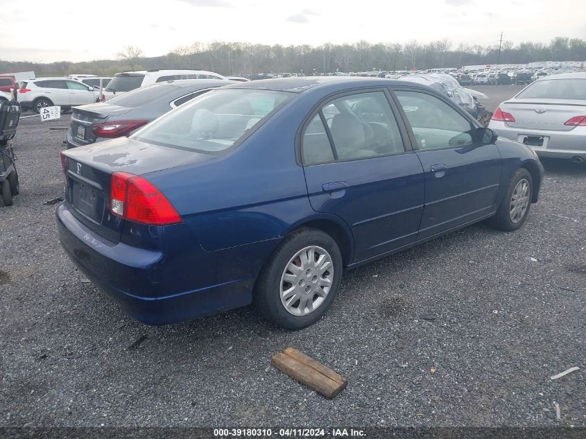 2HGES165X5H534684 | 2005 HONDA CIVIC