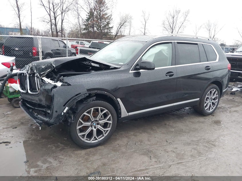 2021 BMW X7 xDrive40I VIN: 5UXCW2C06M9G56791 Lot: 39180312