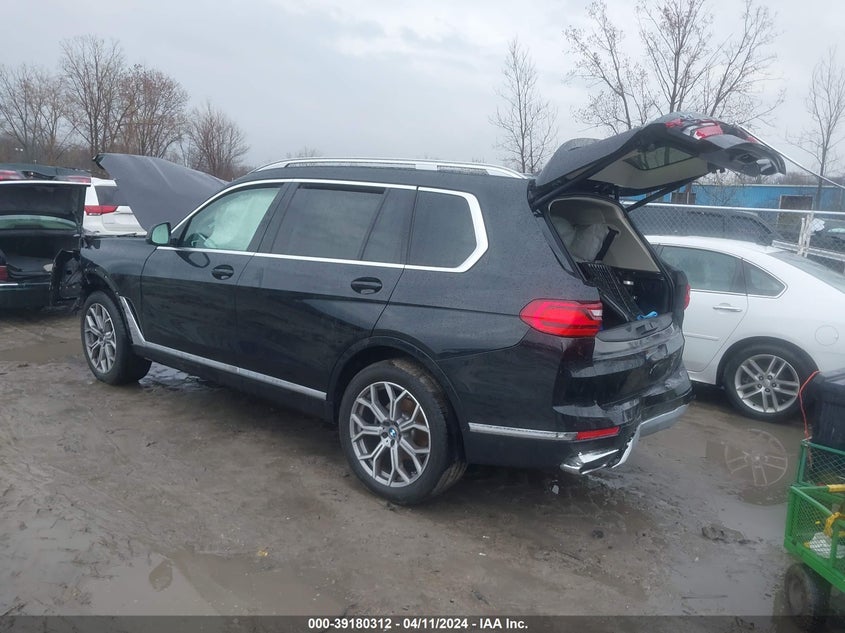 2021 BMW X7 xDrive40I VIN: 5UXCW2C06M9G56791 Lot: 39180312