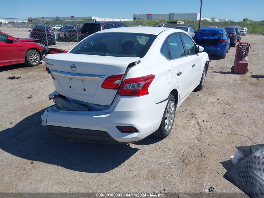 VIN 3N1AB7AP1KY279733 2019 NISSAN SENTRA S