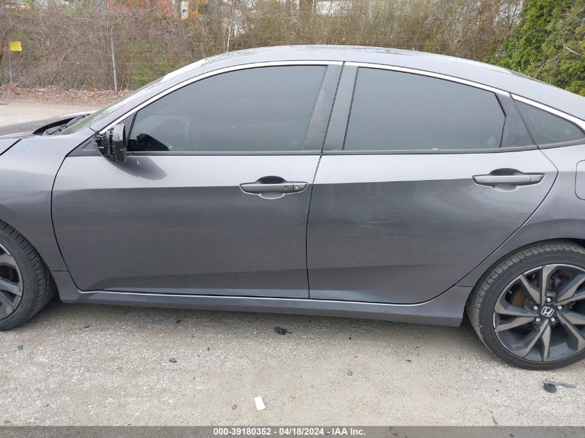 2019 Honda Civic Sport VIN: 2HGFC2F87KH545168 Lot: 39180352