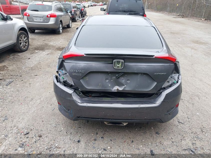 2019 Honda Civic Sport VIN: 2HGFC2F87KH545168 Lot: 39180352