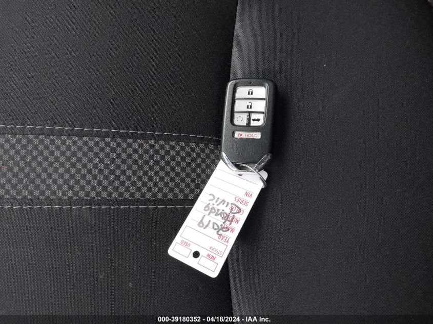 2019 Honda Civic Sport VIN: 2HGFC2F87KH545168 Lot: 39180352