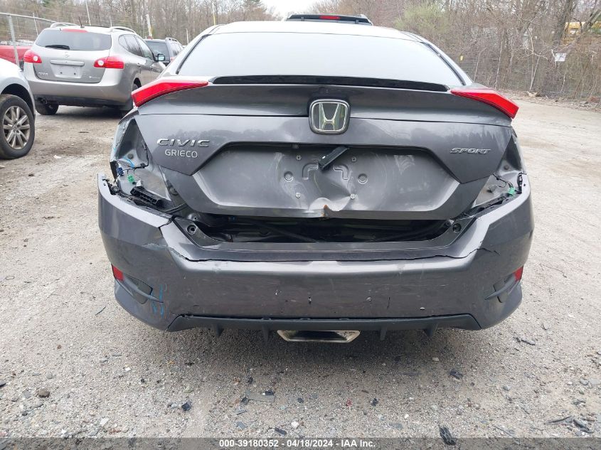 2019 Honda Civic Sport VIN: 2HGFC2F87KH545168 Lot: 39180352