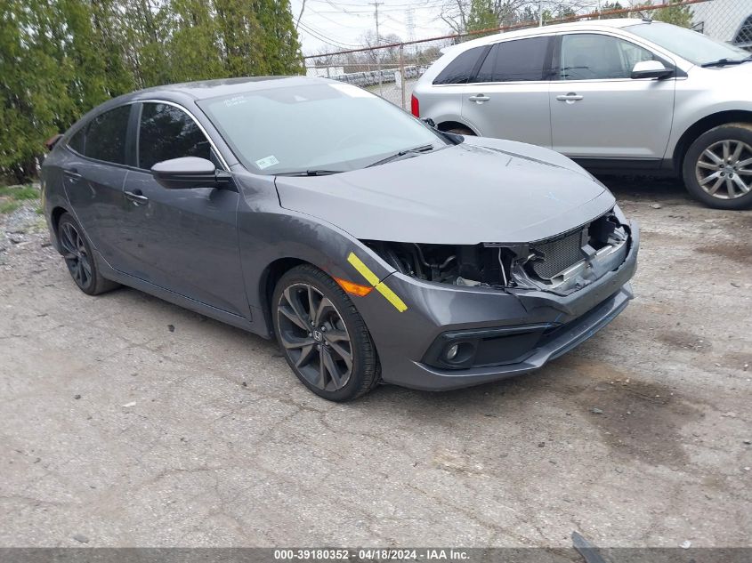 2019 Honda Civic Sport VIN: 2HGFC2F87KH545168 Lot: 39180352