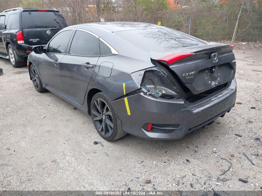 2019 Honda Civic Sport VIN: 2HGFC2F87KH545168 Lot: 39180352