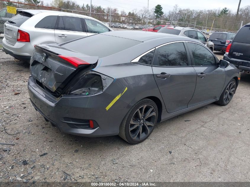 2019 Honda Civic Sport VIN: 2HGFC2F87KH545168 Lot: 39180352