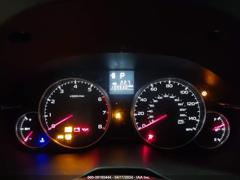 2013 SUBARU OUTBACK 2.5I PREMIUM - 4S4BRCCC6D3320266