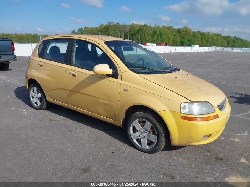 2006 Chevrolet Aveo Ls VIN: KL1TD66646B599490 Lot: 39180445