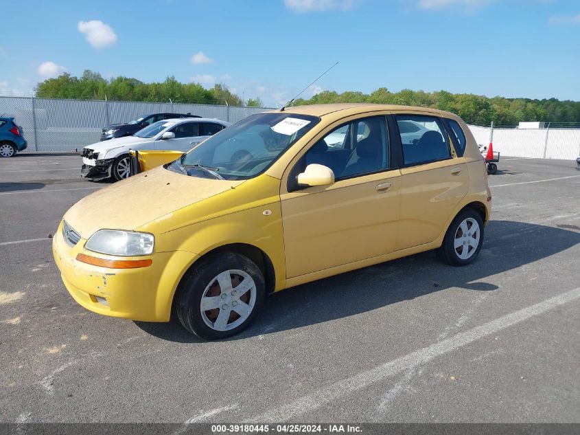 2006 Chevrolet Aveo Ls VIN: KL1TD66646B599490 Lot: 39180445