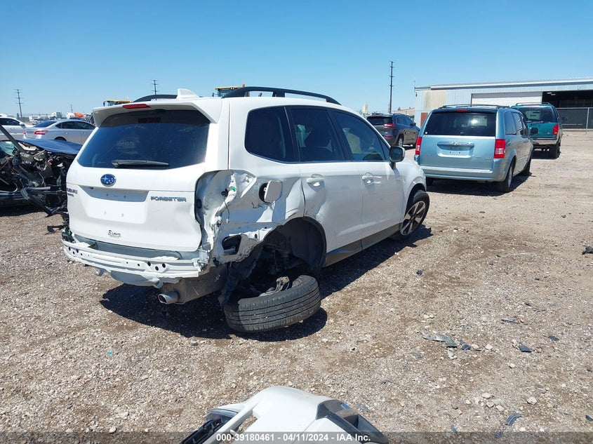 VIN JF2SJAJCXJH430837 2018 SUBARU FORESTER 2.5I LIMITED
