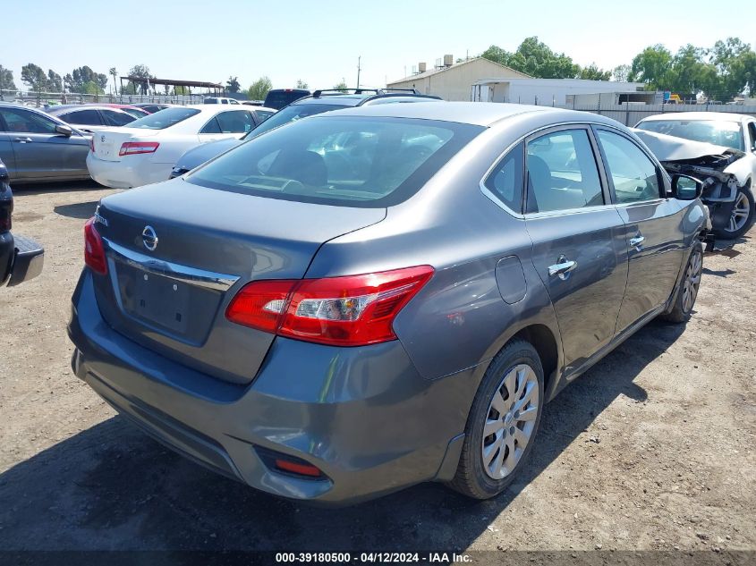 2016 Nissan Sentra S VIN: 3N1AB7AP4GY319651 Lot: 39180500