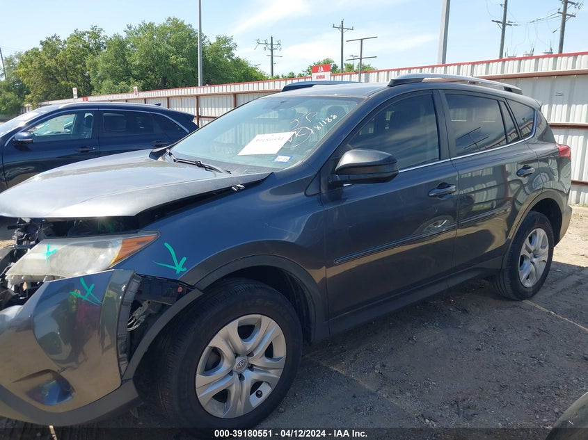 2015 TOYOTA RAV4 LE - JTMZFREV6FD052541