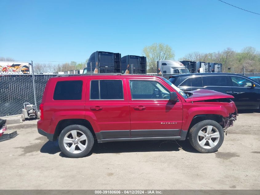 2014 Jeep Patriot Latitude VIN: 1C4NJRFB7ED661749 Lot: 39180606