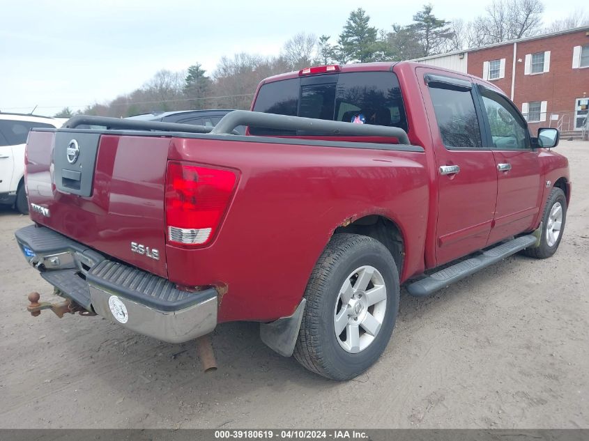 1N6AA07B34N517033 | 2004 NISSAN TITAN