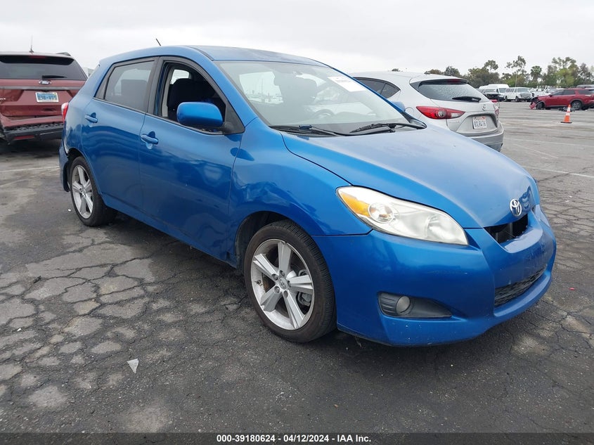 2010 Toyota Matrix S VIN: 2T1KE4EE3AC038710 Lot: 39180624