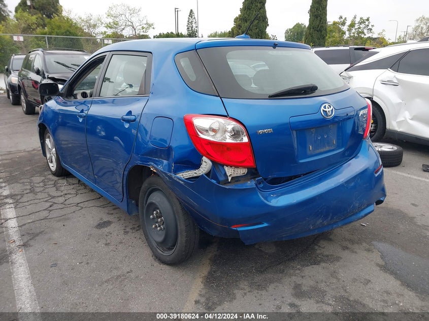 2010 Toyota Matrix S VIN: 2T1KE4EE3AC038710 Lot: 39180624