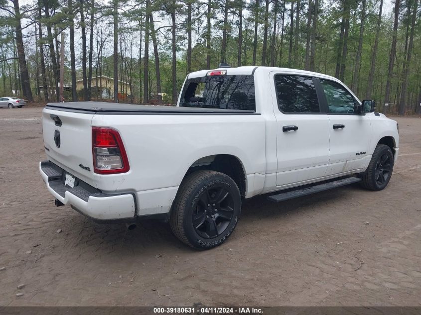 2023 Ram 1500 Big Horn 4X4 5'7 Box VIN: 1C6RRFFG1PN543236 Lot: 39180631