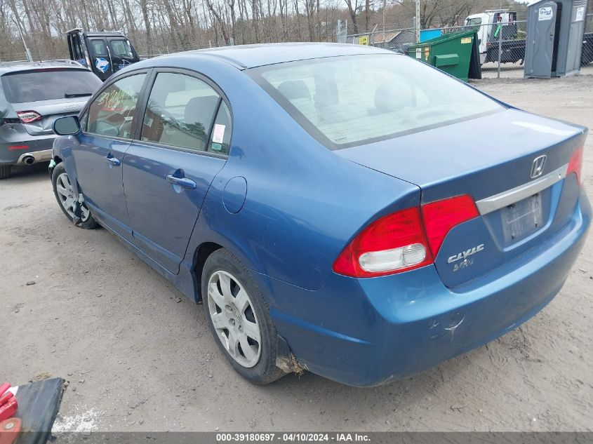 2HGFA16549H350547 | 2009 HONDA CIVIC