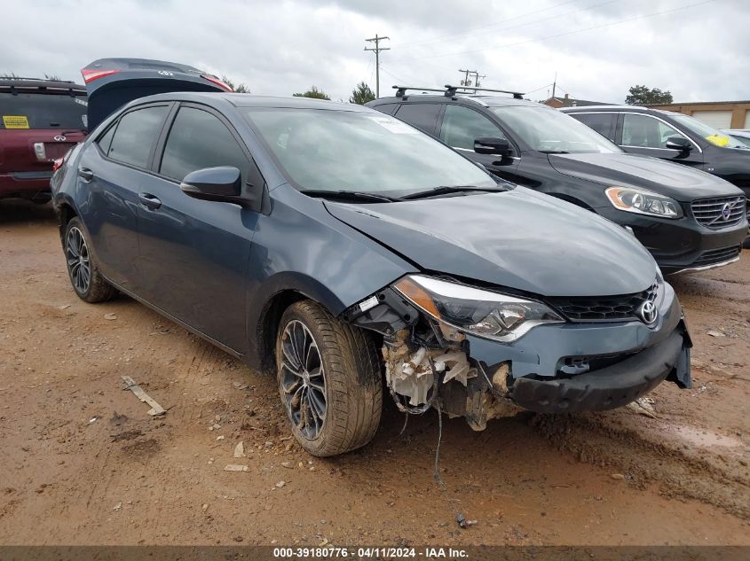 2015 Toyota Corolla S Plus VIN: 2T1BURHE6FC338325 Lot: 39180776