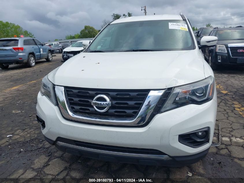 2017 Nissan Pathfinder Sv VIN: 5N1DR2MN5HC675468 Lot: 39180793