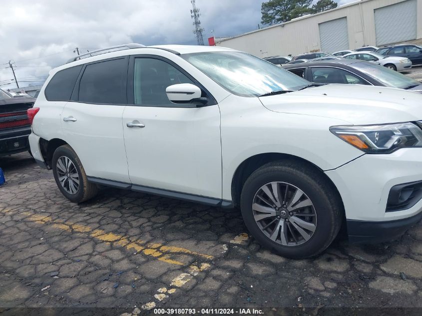 2017 Nissan Pathfinder Sv VIN: 5N1DR2MN5HC675468 Lot: 39180793