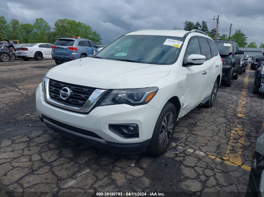 2017 Nissan Pathfinder Sv VIN: 5N1DR2MN5HC675468 Lot: 39180793