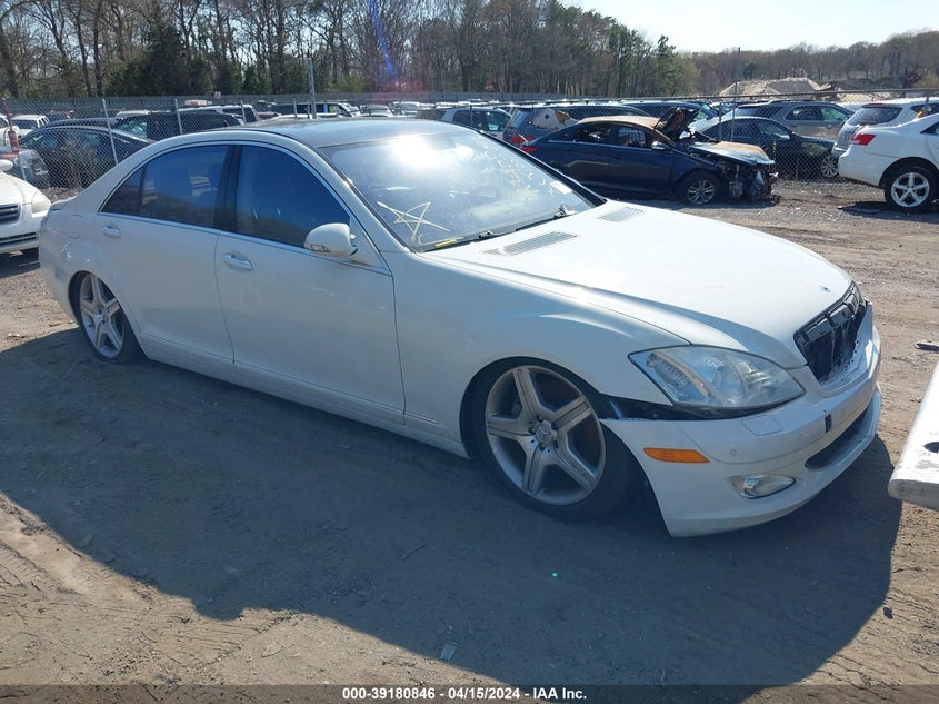2007 Mercedes-Benz S 550 4Matic VIN: WDDNG86X37A116081 Lot: 39180846