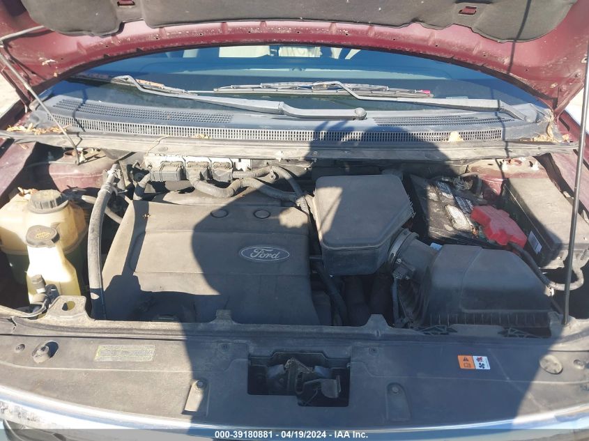 2011 Ford Edge Sel VIN: 2FMDK3JC3BBA75312 Lot: 39180881